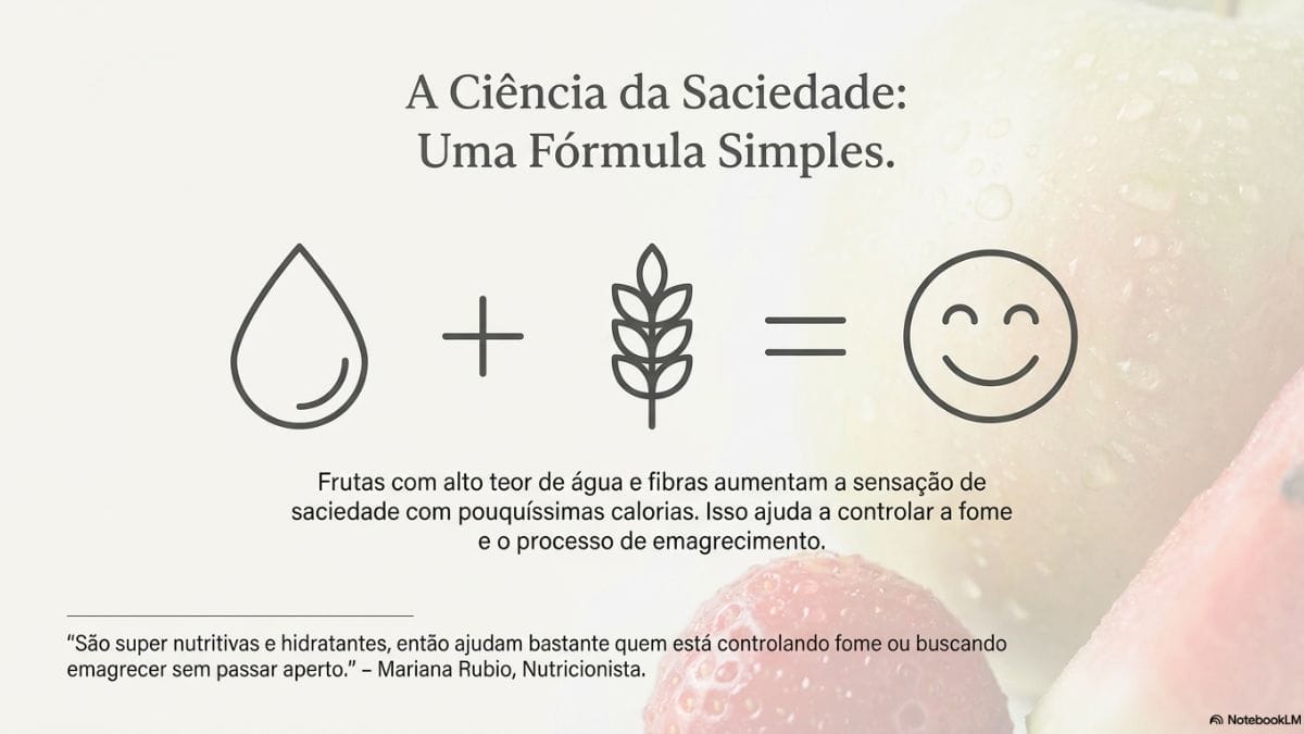 guia visual de frutas com poucas calorias