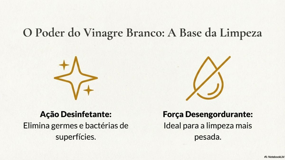 guia visual da mistura de vinagre branco e alecrim