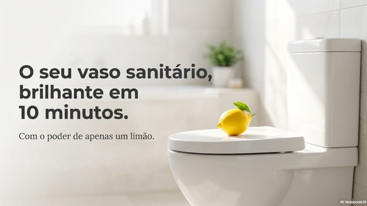 guia visual limpar vaso sanitário