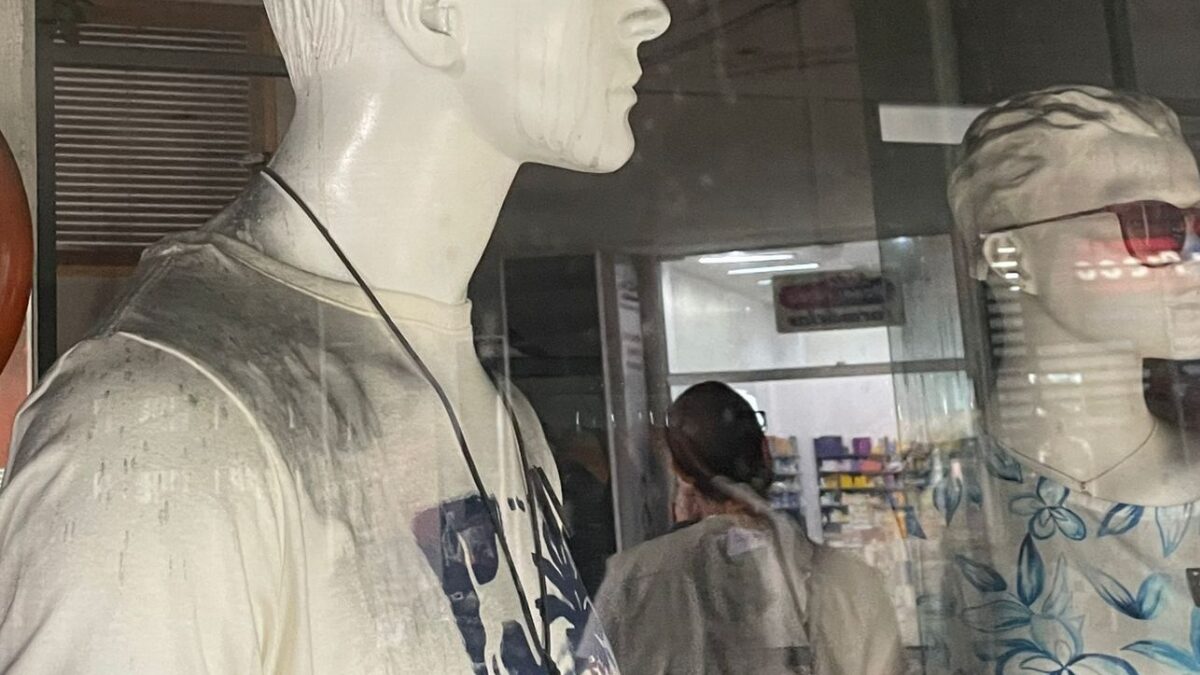 "Perda e incerteza": Lojistas relatam drama após incêndio atingir shopping na Grande Florianópolis. (Foto: Morgana Fernandes, Reprodução)