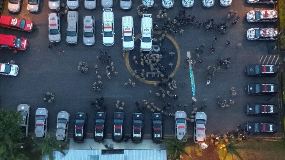 Megaoperação contra o tráfico mobiliza mais de 300 policiais na Grande Florianópolis (Foto: MPSC, Reprodução)