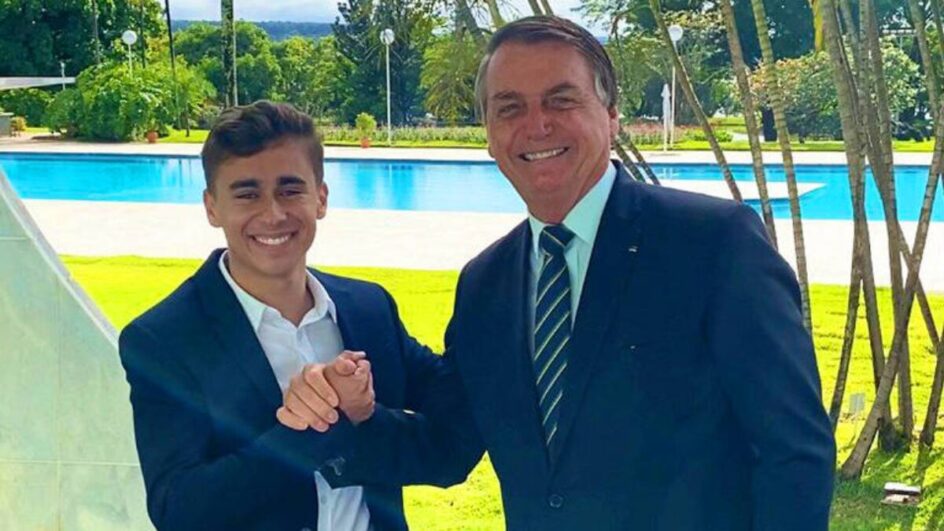 Nikolas Ferreira e Bolsonaro são aliados (Foto: Redes sociais, Reprodução)
