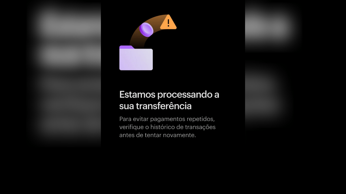 Transferências não estavam sendo concluídas, sendo clientes (Foto: Redes sociais, Reprodução)