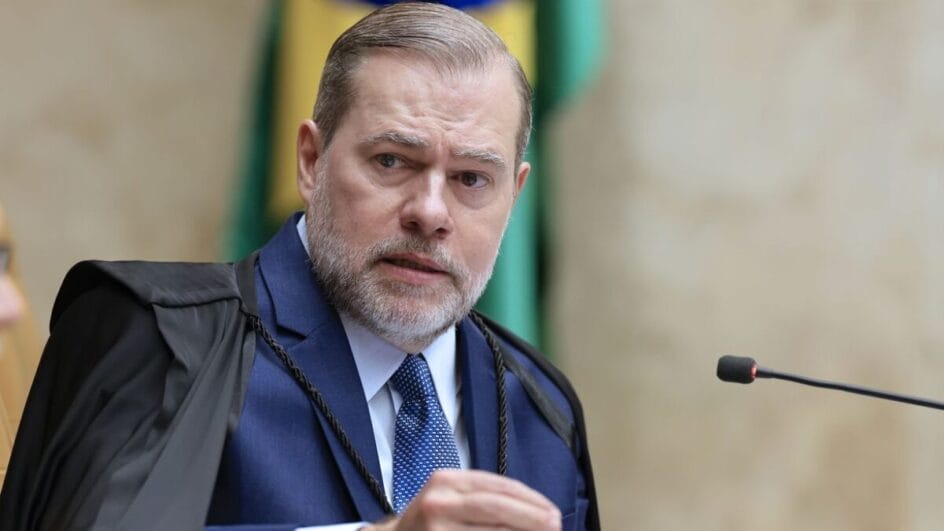 Dias Toffoli não gostou de interpretação de Mendonça ao seu voto (Foto: Rosinei Coutinho/STF)