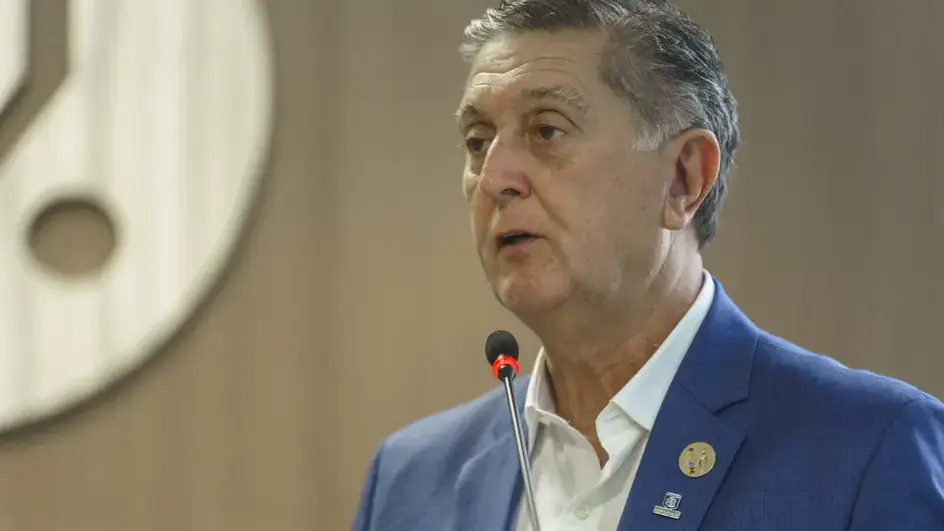 Topázio Neto é prefeito de Florianópolis (Foto: Diorgenes Pandini/Fecam)