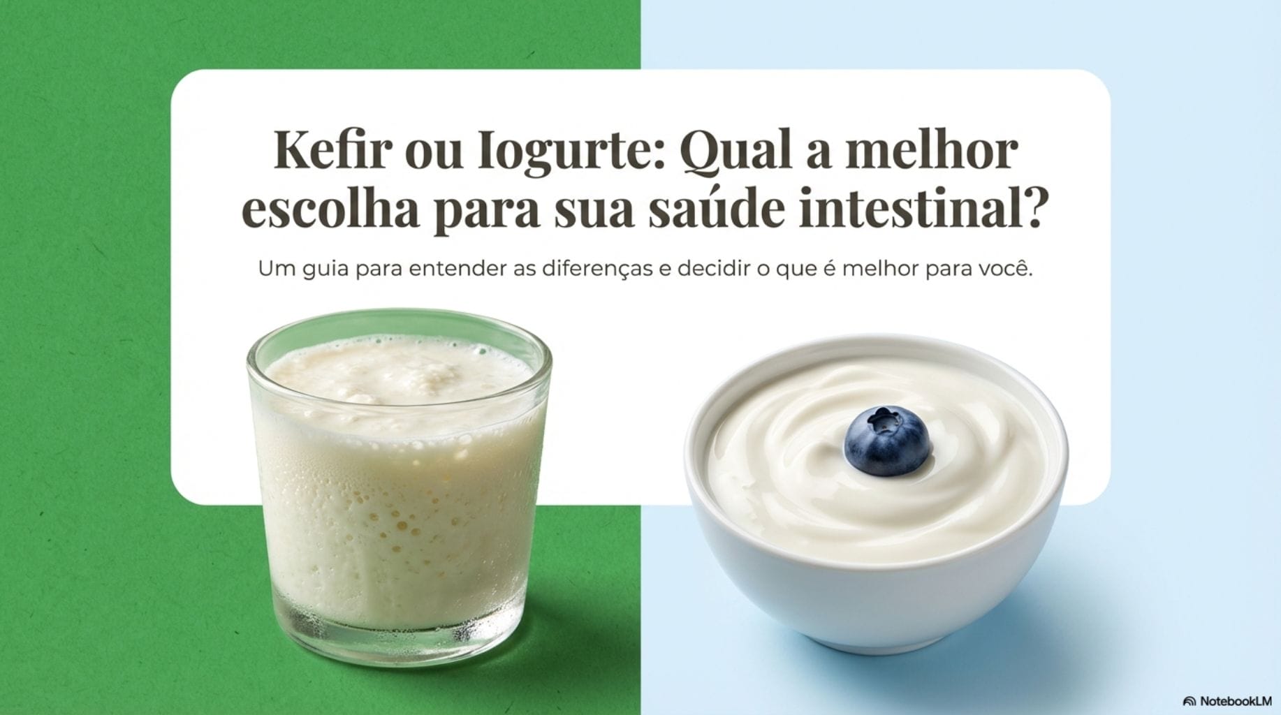 Guia Visual do Kefir x Iogurte