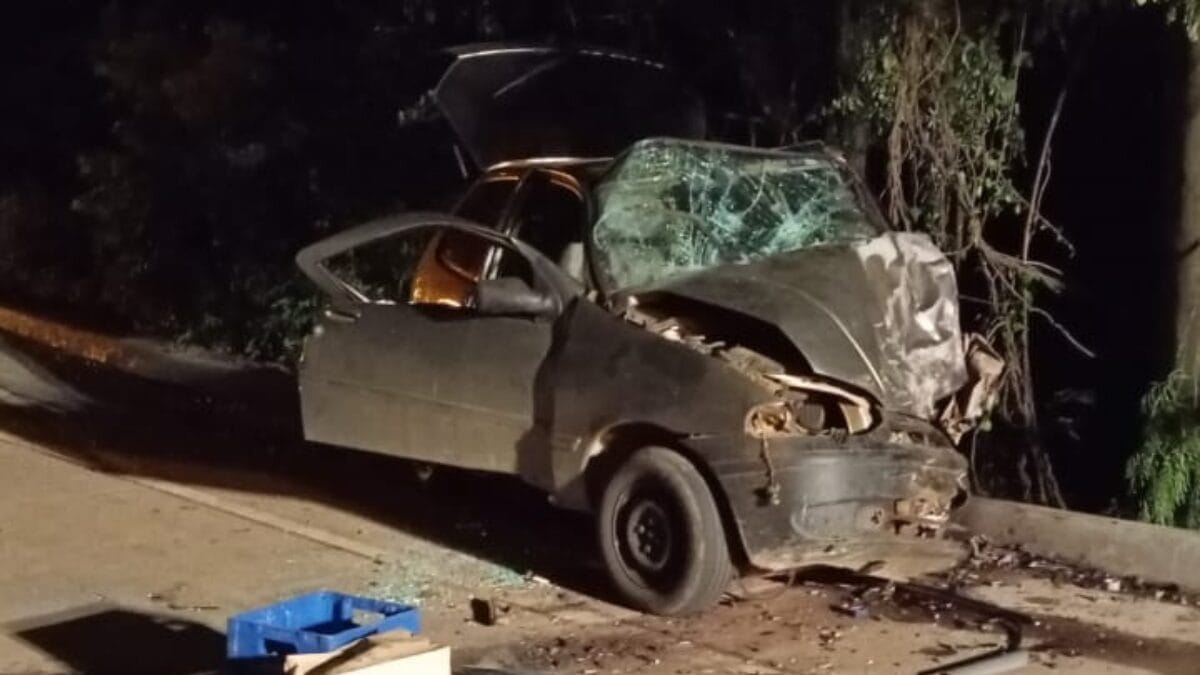 Acidente com morte na BR-163 em Guaraciaba