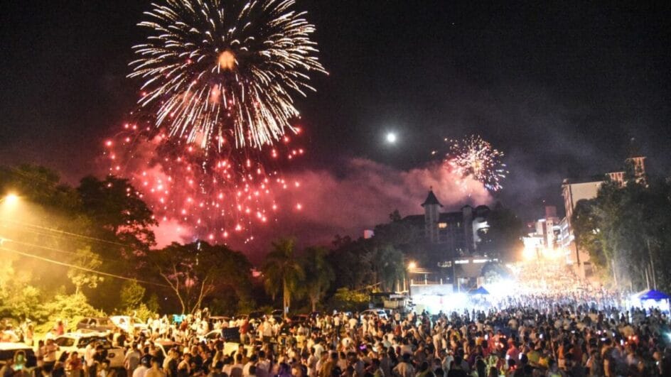 Virada do ano em Piratuba