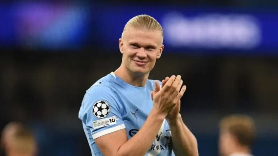 Haaland atua no Manchester City (Foto: REUTERS, Peter Powell)