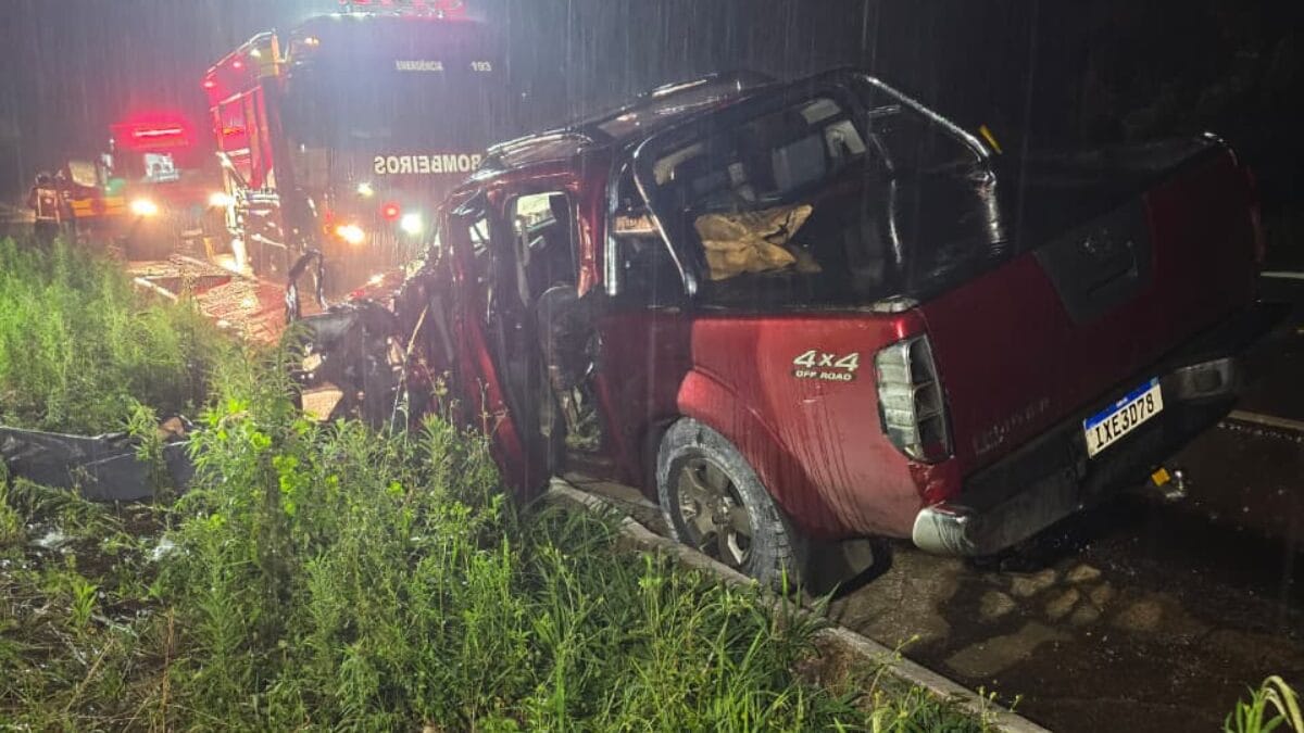 Acidente com morte em Xaxim