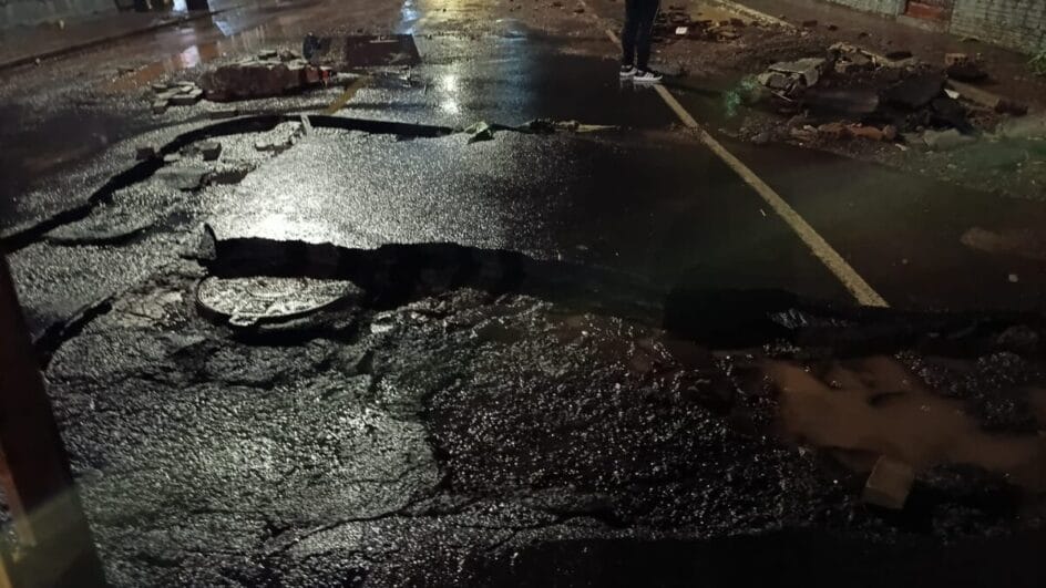 Temporal em Chapecó