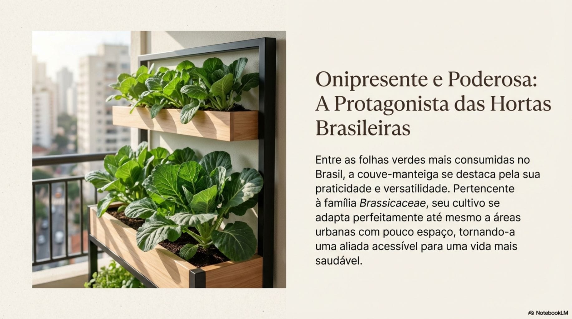 omo plantar couve-manteiga