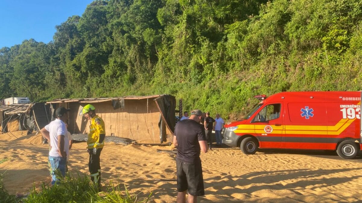 Acidente com morte em Xaxim