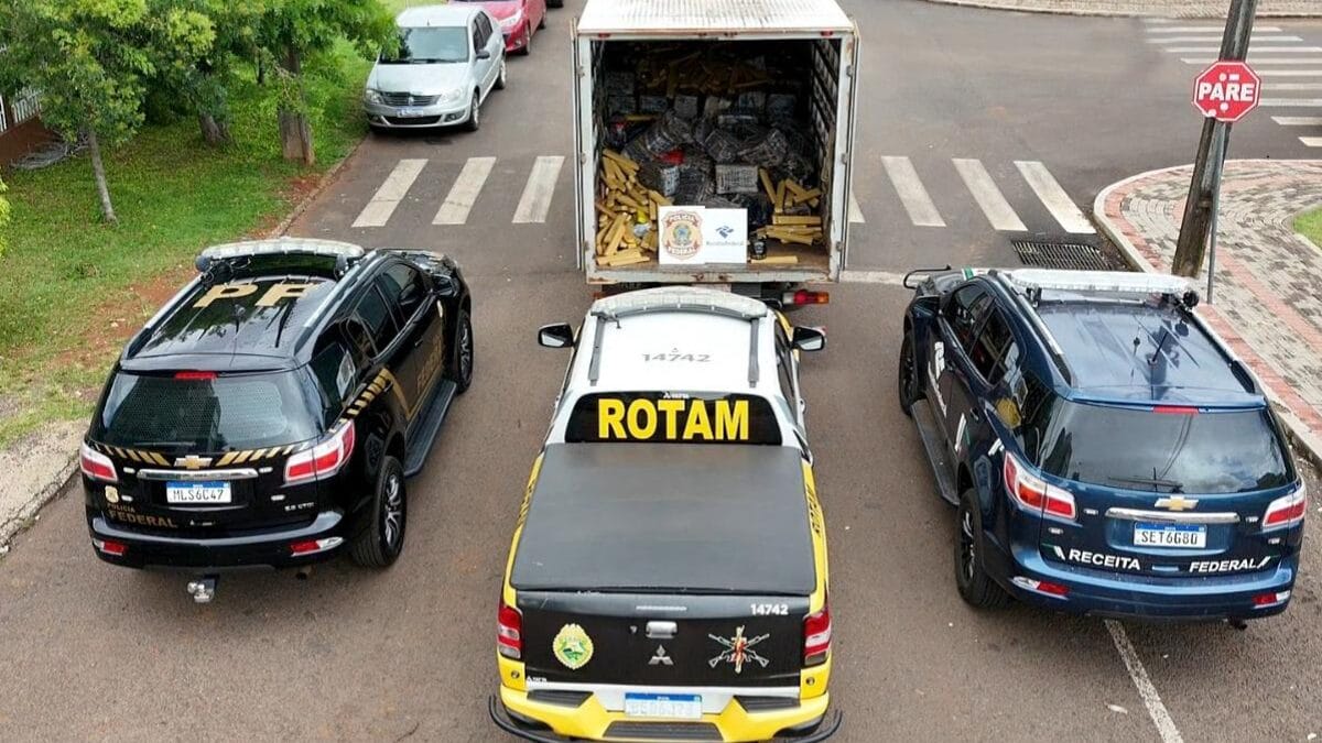 Drogas em caminh&atilde;o de leite