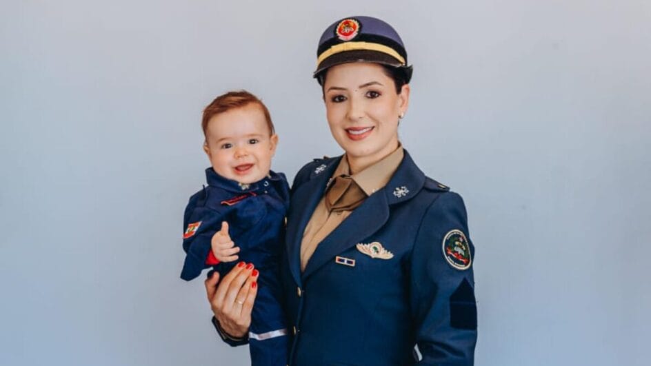 Única bombeira promovida a cabo no batalhão de Xanxerê em 2025