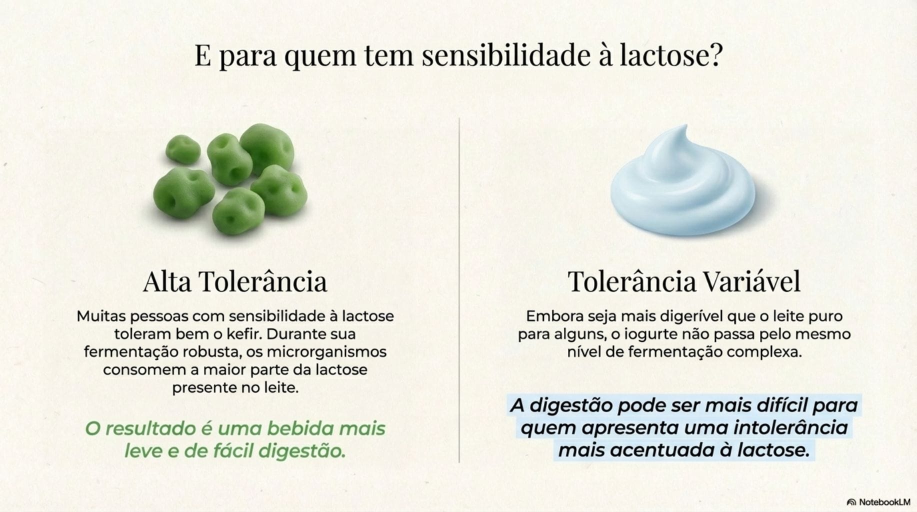 Guia Visual do Kefir x Iogurte