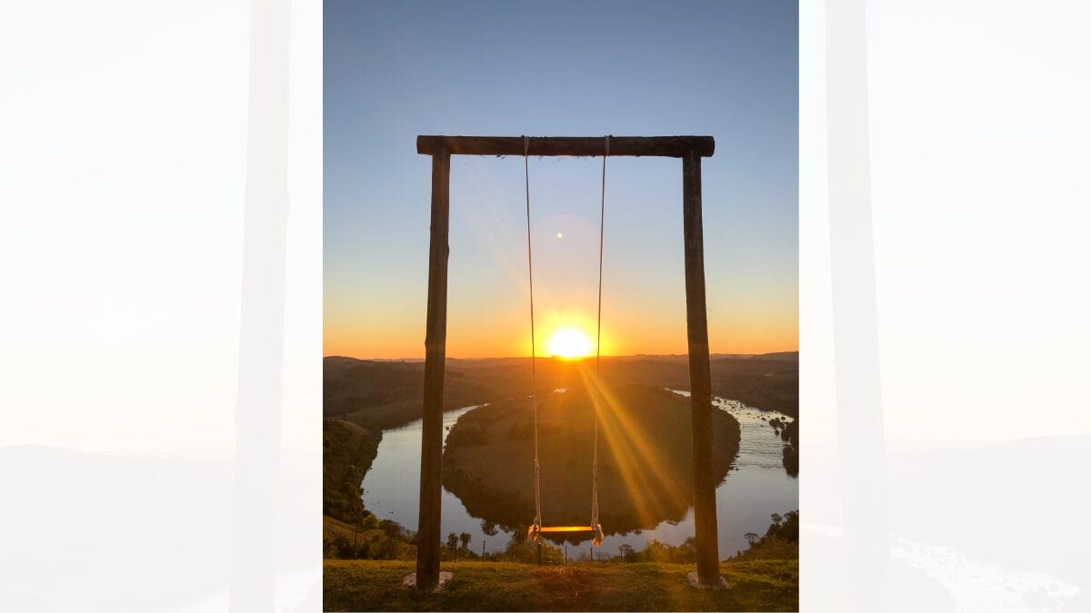 Rio com formato de “Volta do Dedo”