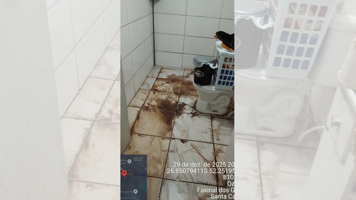 Chuva em Faxinal dos Guedes