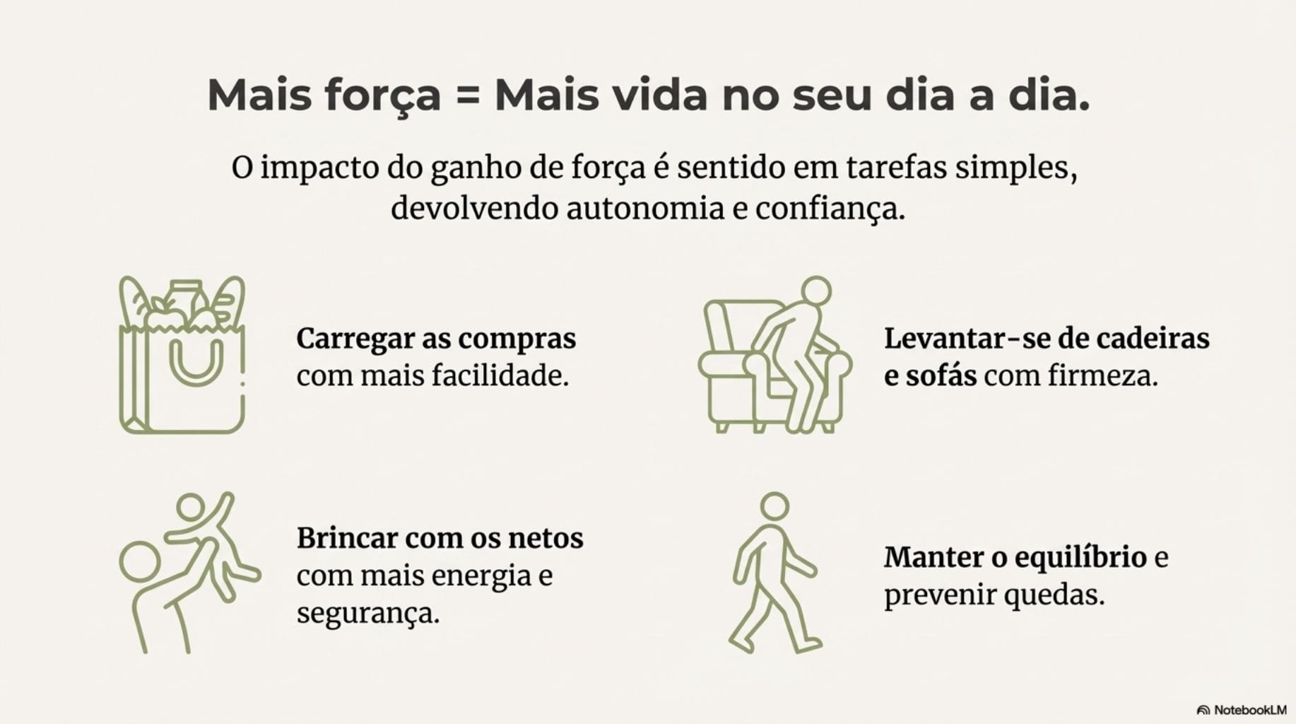 Caminhada vs Muscula&ccedil;&atilde;o idosos ou Exerc&iacute;cios de for&ccedil;a para idosos.