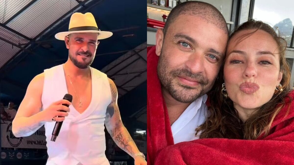 Diogo Nogueira e Paolla Oliveira