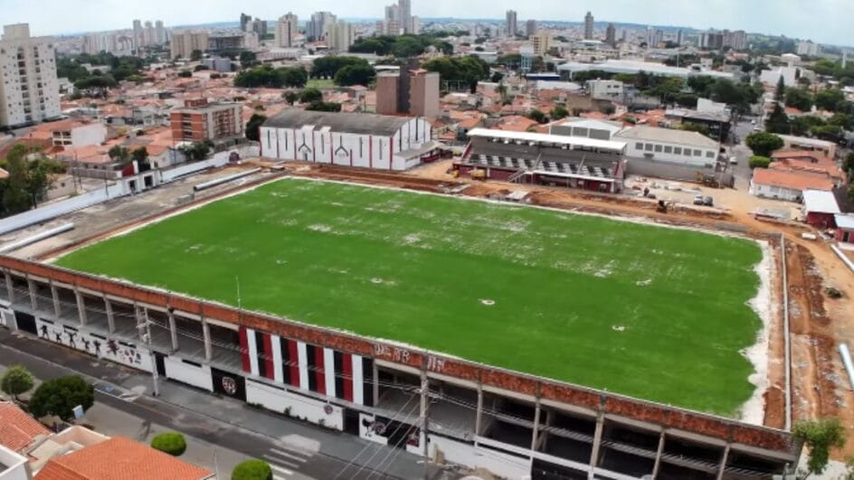 Primavera estreia como mandante em 14 de janeiro de 2026 (Foto: BP Drones, Youtube, Reprodução)