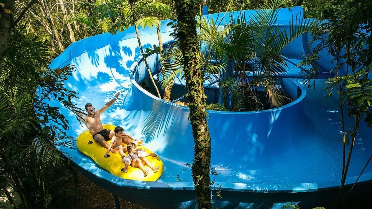 Parque aqu&aacute;tico em SC