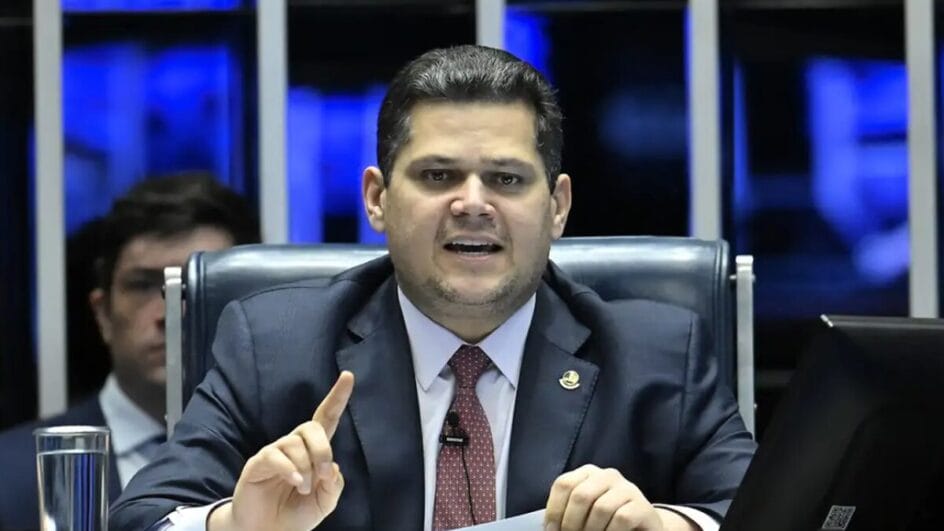Davi Alcolumbre (União Brasil-AP) é o presidente do Senado (Foto: Andressa Anholete, Agência Senado)