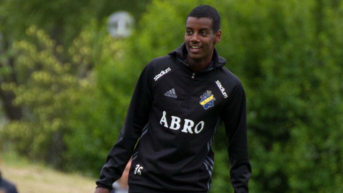 Alexander Isak, da Suécia