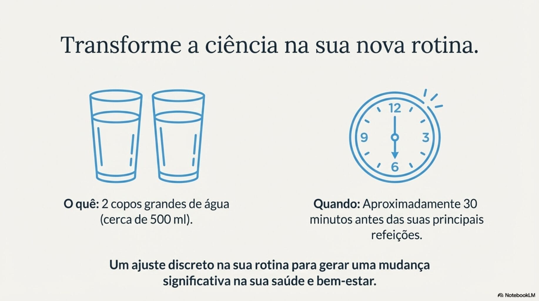 beber agua antes das refeições emagrece