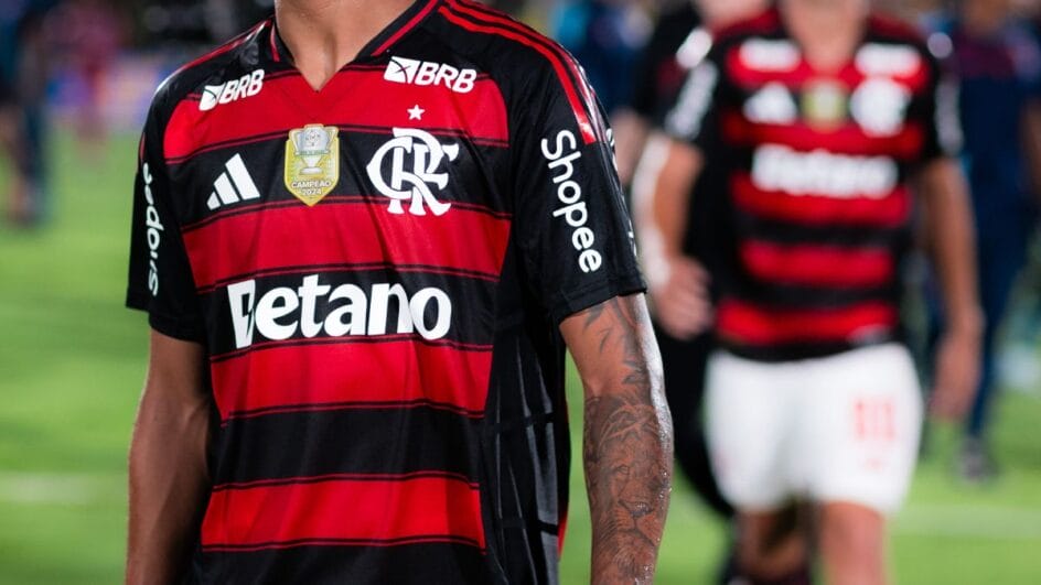 Atleta estava no Flamengo em 2025 (Foto: Caique Coufal)