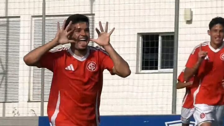 Copa Limonta - Internacional campeão — Foto: NSC Total/Reprodução