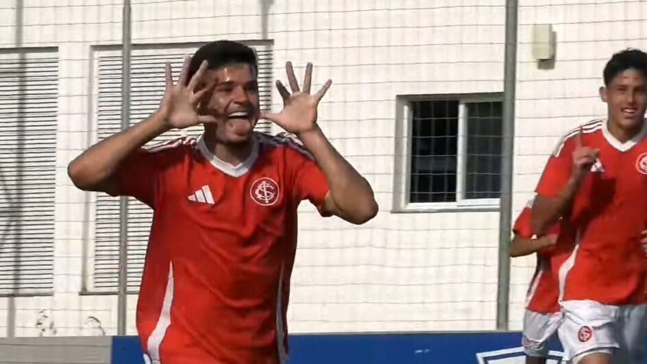 Copa Limonta - Internacional campeão — Foto: NSC Total/Reprodução