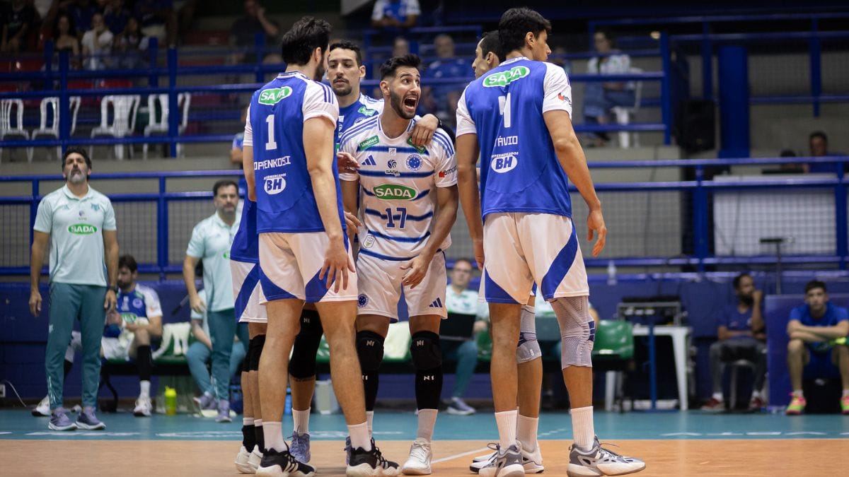 Cruzeiro estreia no Mundial de Clubes de Vôlei Masculino