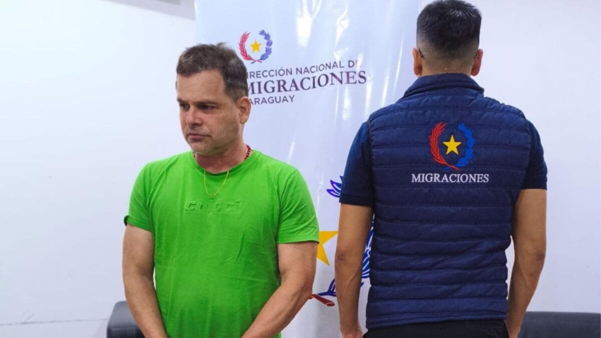 Silvinei Vasques preso no Paraguai