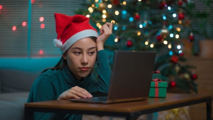 É normal se sentir triste no Natal