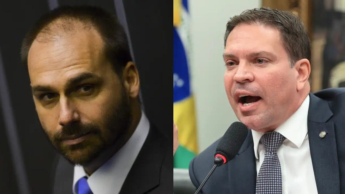 Eduardo Bolsonaro e Alexandre Ramagem