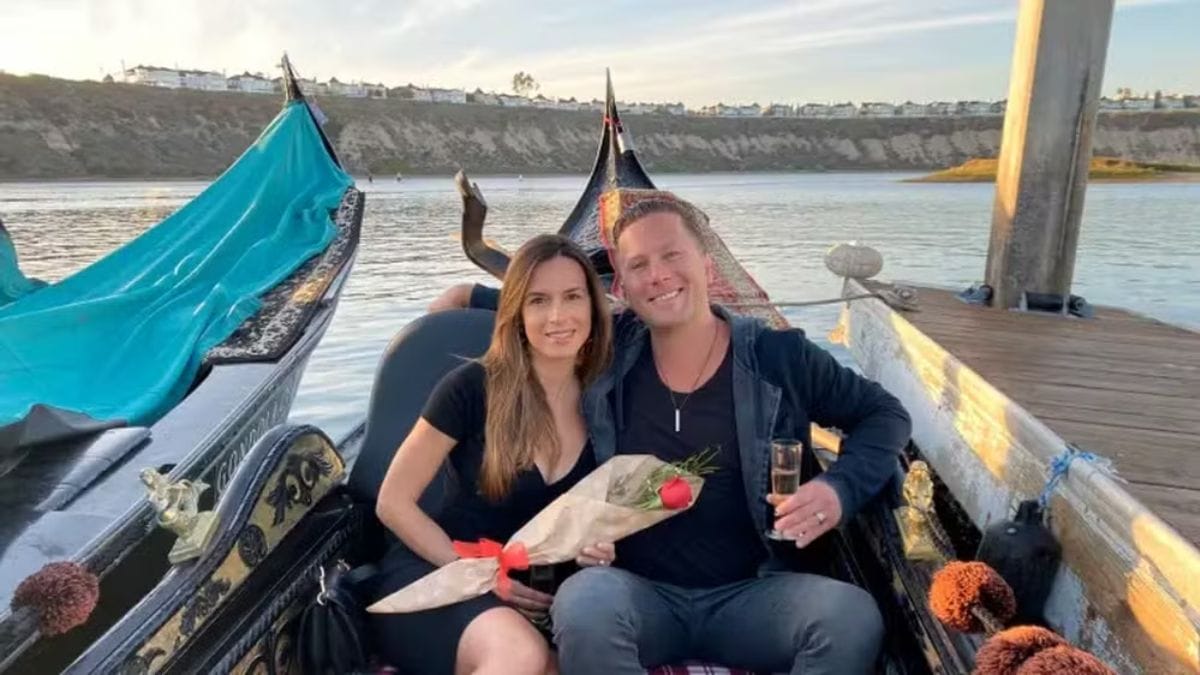 Empresário Mike Melby e a esposa brasileira