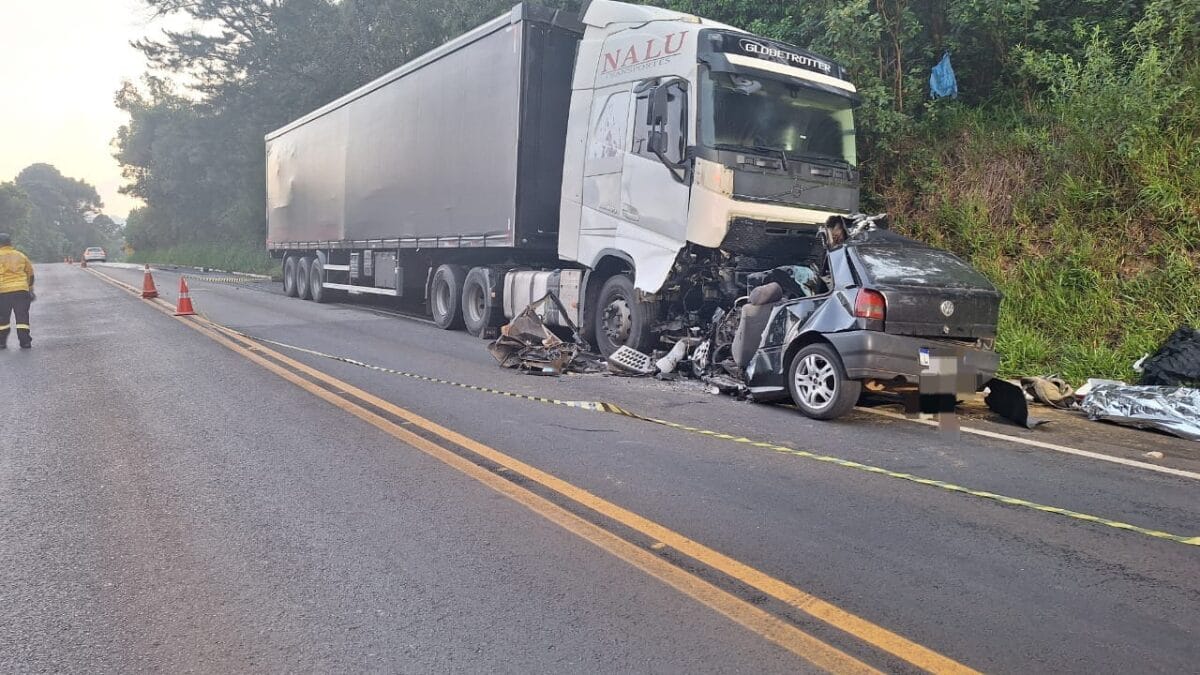 Acidente com morte em Fraiburgo