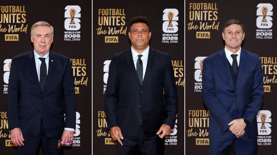 Sorteio da Copa reúne celebridades do esporte (Foto: Emilee Chinn, FIFA/FIFA via Getty Images)