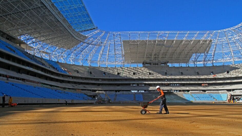 Arena do Grêmio foi inaugurada em 8 de dezembro de 2012 (Foto: Lucas Uebel, Grêmio FBPA)