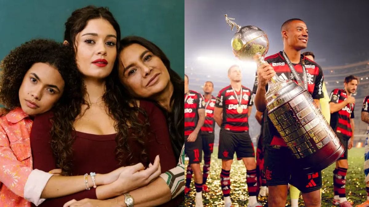 Emissora vai transmitir a novela mais cedo por conta de jogos (Foto: Globo/Estevam Avellar e Adriano Fontes, Flamengo)