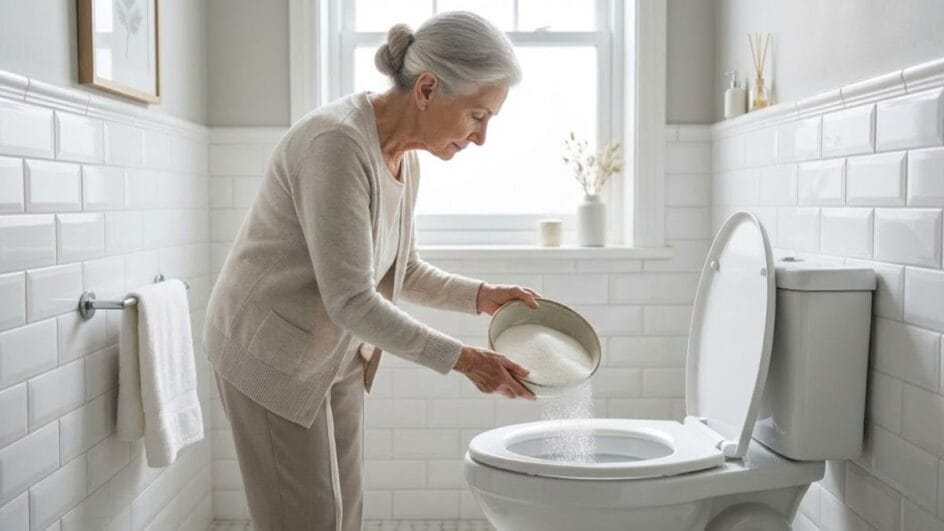 Jogue fermento no vaso antes de dormir o truque que limpa tudo