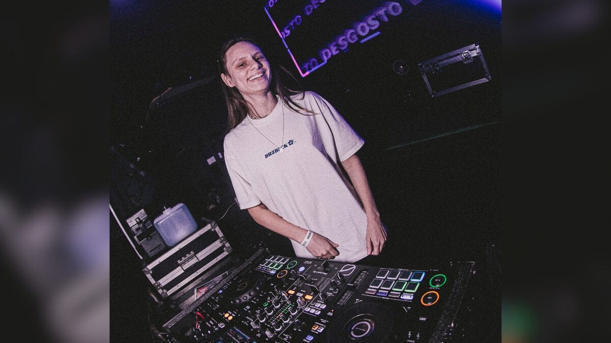 A Maneira DJ, nome artístico de Sophia, transformou um convite despretensioso em 2022 em uma carreira promissora (Foto: Acervo pessoal, Reprodução)