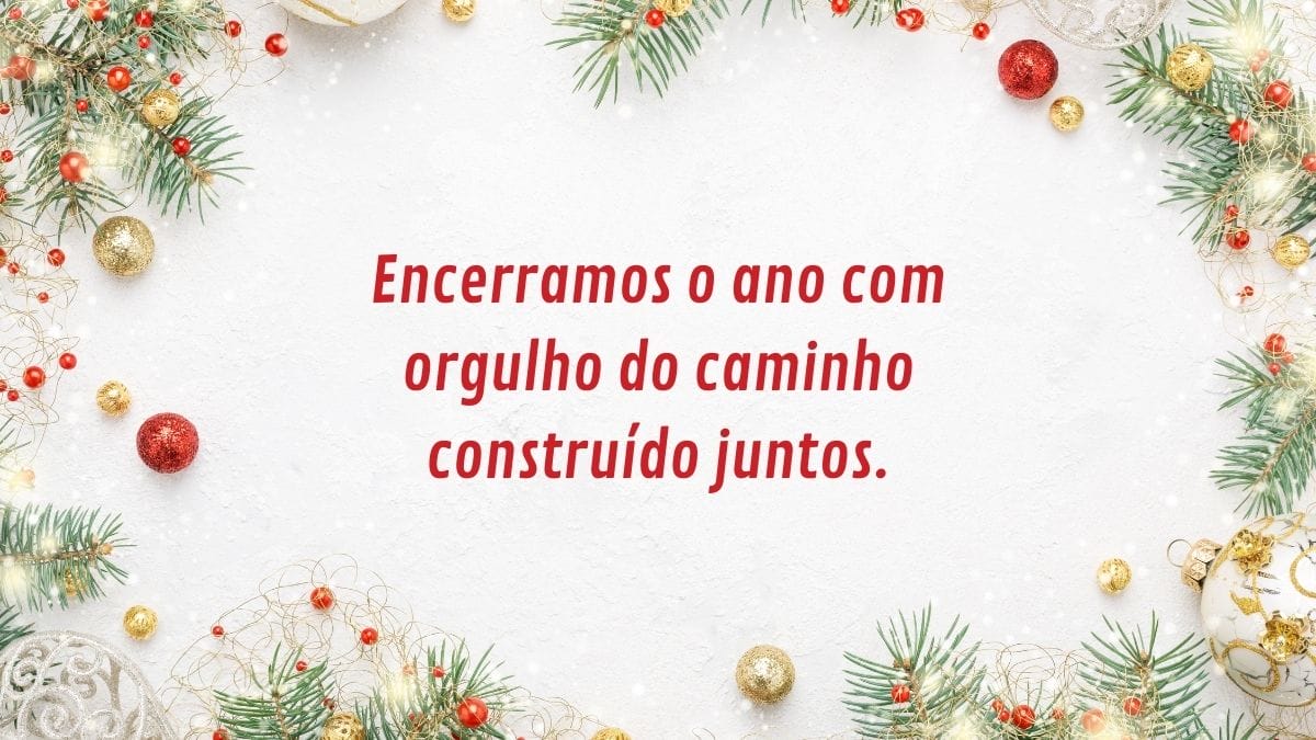 Mensagem de Natal 2025 para funcion&aacute;rios Inspiradoras e Motivacionais