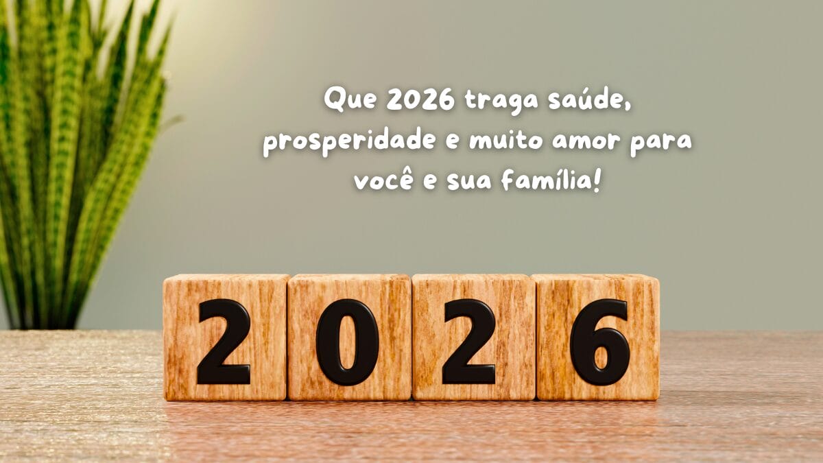 Mensagens de Ano Novo com 2026