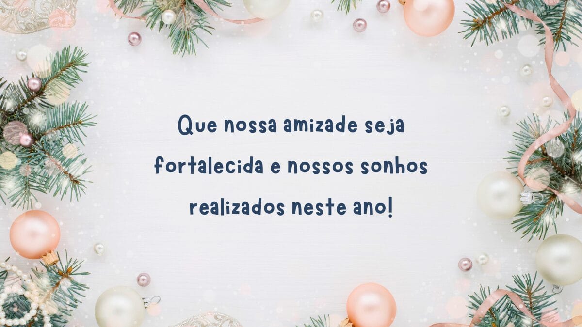Mensagens de Ano Novo para Amigos