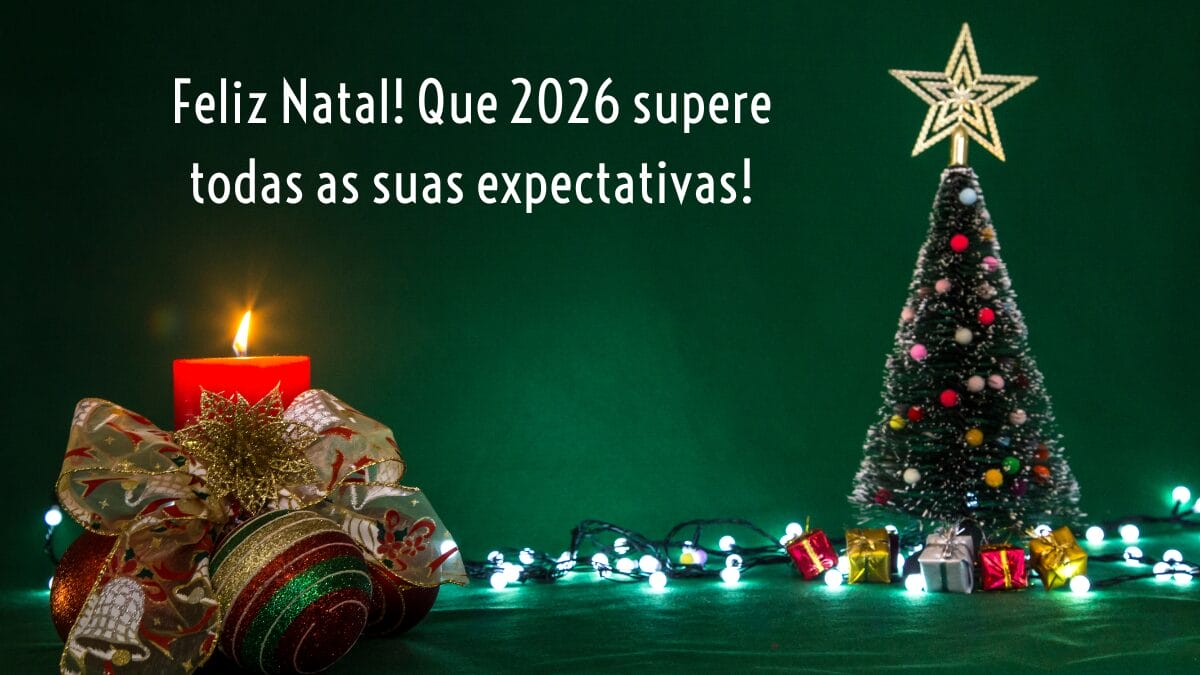 Mensagens de Natal e Ano Novo