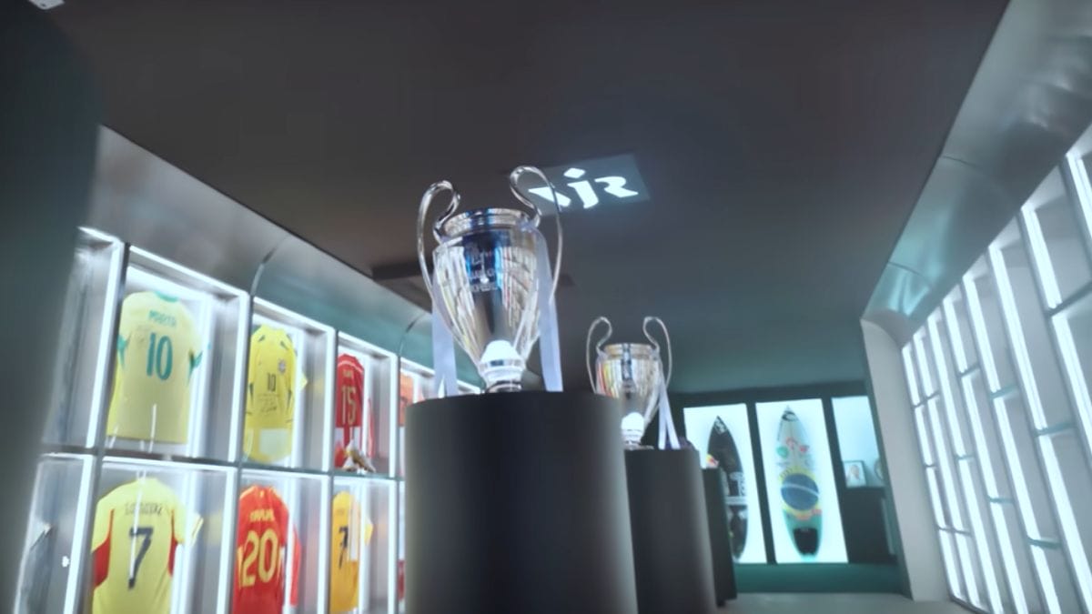 Conquistas de Vini Jr. expostas em museu particular