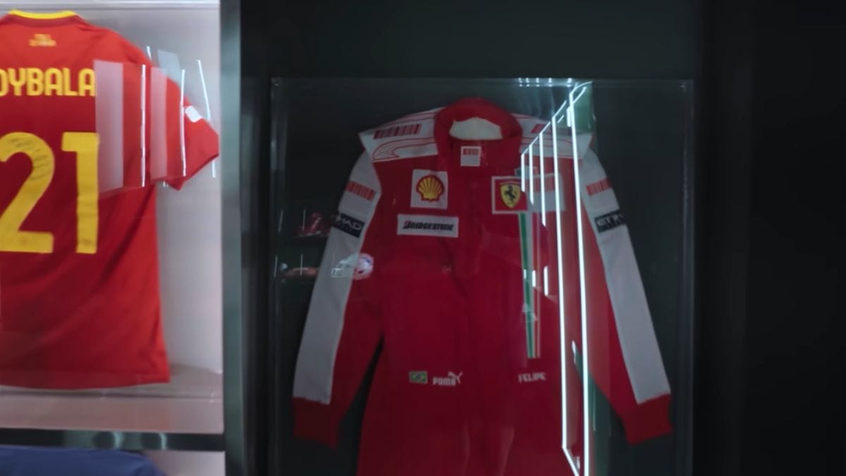 Equipamento usado por Felipe Massa na Fórmula 1