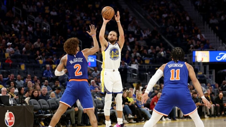 New York Knicks x Golden State Warriors (Foto: Ezra Shaw, NBAE, Getty Images)